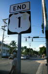 End of US1, Key West, Florida